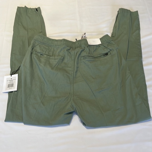 Onia All Terrain Ripstop Cotton Joggers in Sea Moss Green Size M - Picture 6 of 12